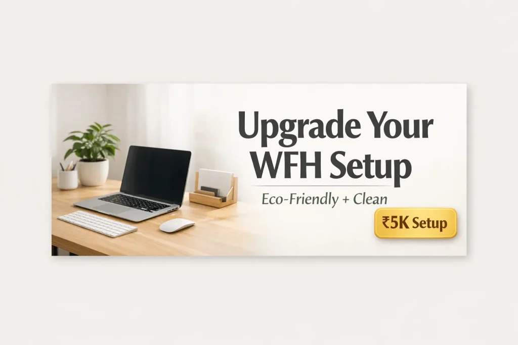 Eco-friendly ideas for your home office setup in India